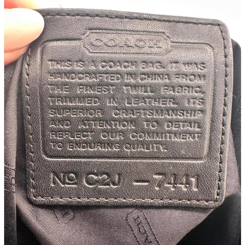 Coach 2002 Nylon Backpack C2J - 7441, Y2K Preloved - Picture 8 of 8